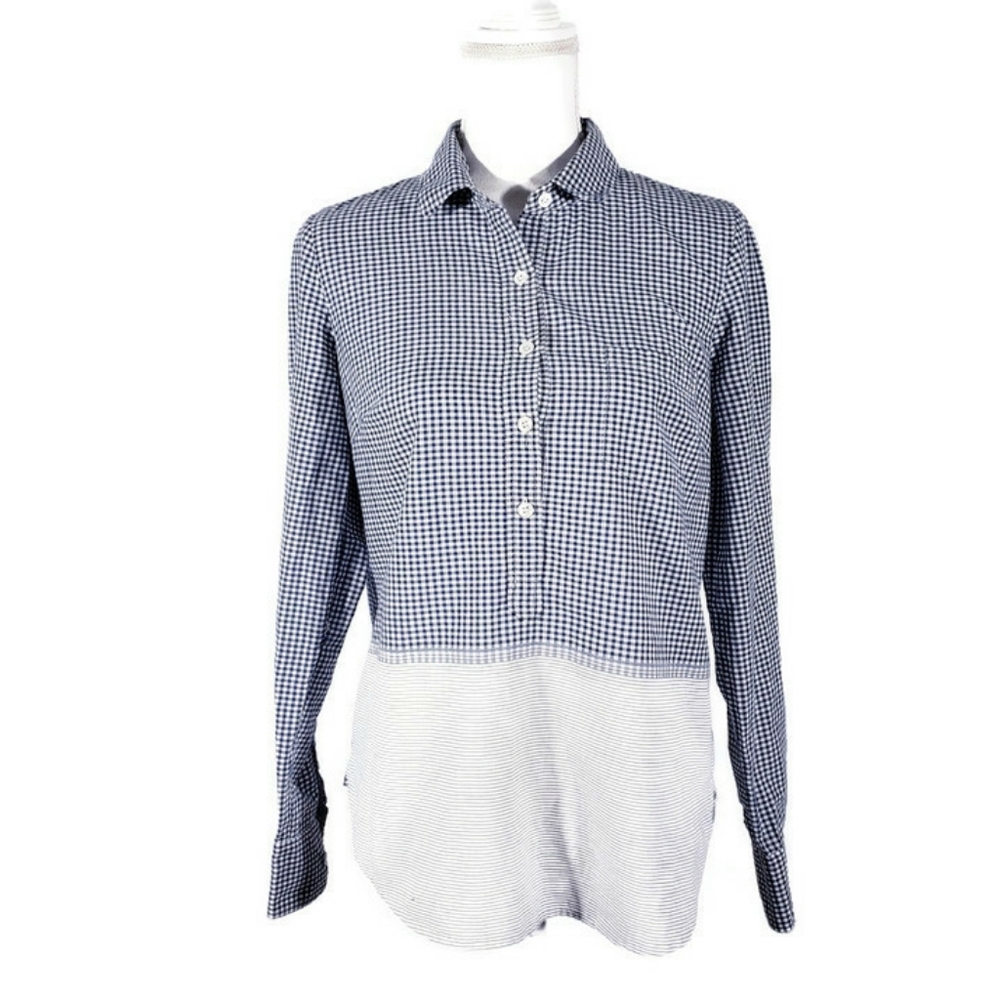 J. Crew Checkered Button Down